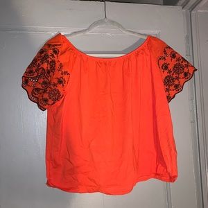 Off the shoulder top